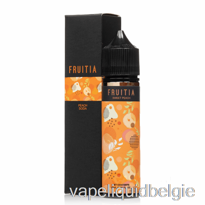 Vape België Perziksoda - Fruitia - 60ml 3mg